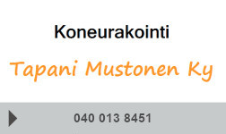 Koneurakointi Tapani Mustonen Ky logo